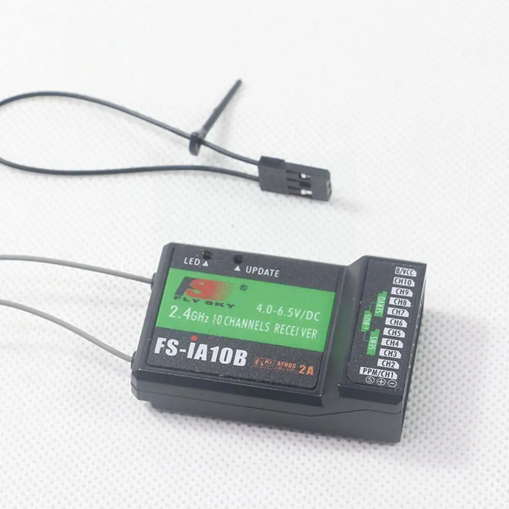 2.4G 10CH FS-iA10B 10 Channels Receiver FS IA10B For Transmitter Quadcopter FS-I6S Aircraft FS-I10 FPV Helicopter RC M1I1
2.4G 10CH FS-iA10B 10 Channels Receiver FS IA10B For Transmitter Quadcopter FS-I6S Aircraft FS-I10 FPV Helicopter RC M1I1