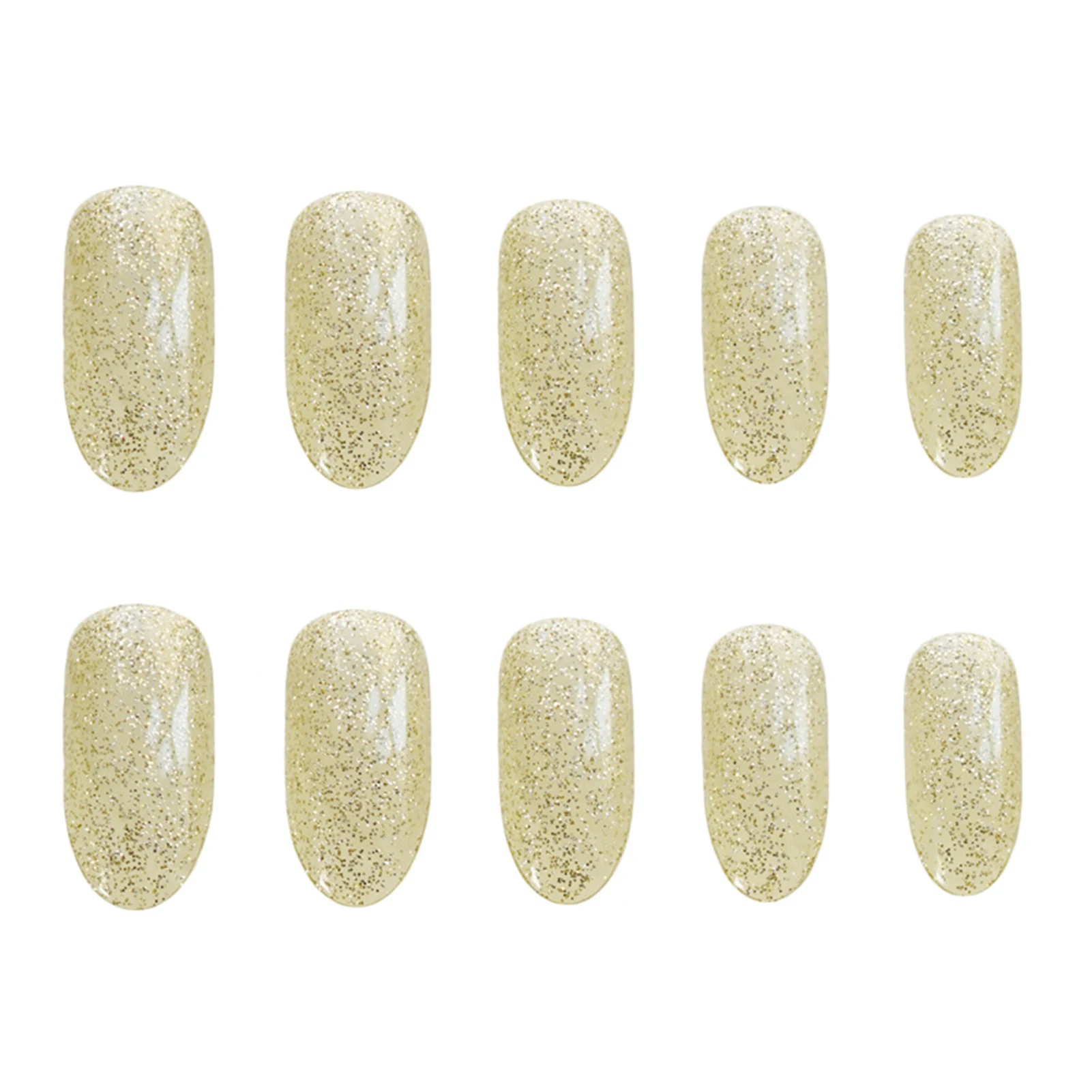 Fake Nails Glittering Long Round Wearing Nail Art Pattern 24 Nail Stickers Finished Nail With Glue STTX889
Fake Nails Glittering Long Round Wearing Nail Art Pattern 24 Nail Stickers Finished Nail With Glue STTX889
