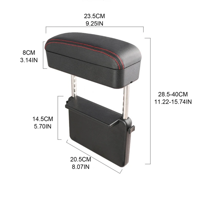 Car Armrest Box Storage Case Car Seat Clearance Wireless Charger Elbow Forearm Wrist Rest Support Universal Automobile Organizer
Car Armrest Box Storage Case Car Seat Clearance Wireless Charger Elbow Forearm Wrist Rest Support Universal Automobile Organizer