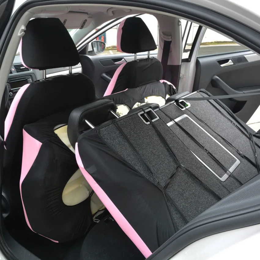 High Quality Car Seat Covers Universal Fit Polyester 3MM Composite Sponge Car Styling lada car cases seat cover accessories