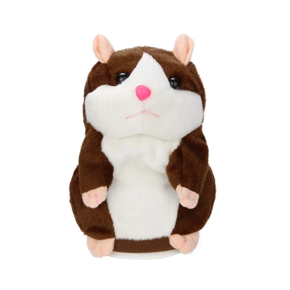 

15cm Lovely Plush Toys Adorable Interesting Speak Talking Record Hamster Plush Doll Kids Toys Birthday Gift Плюшевые Игрушки
