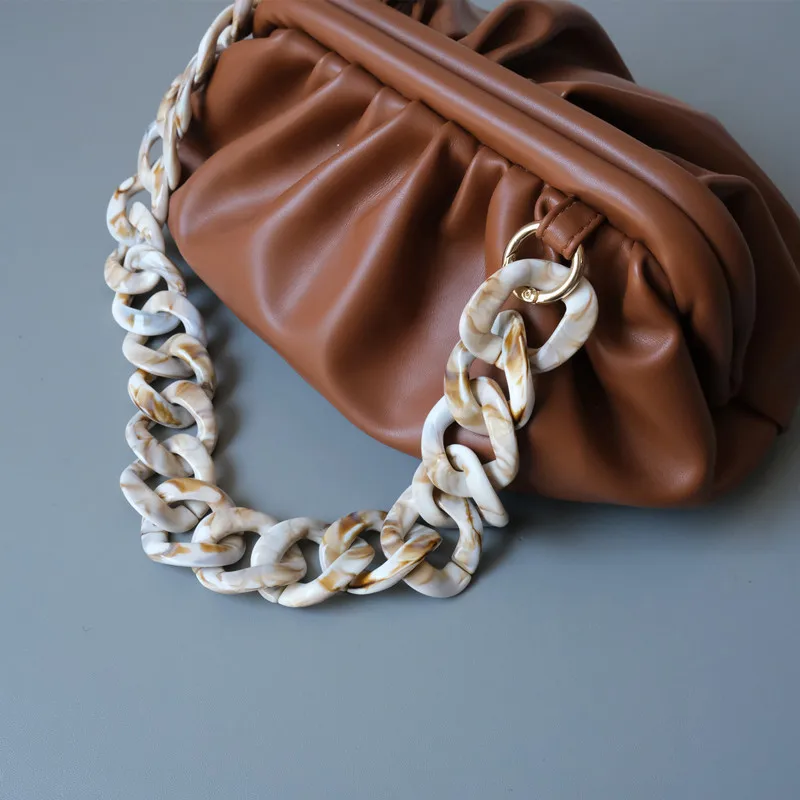 Replacement Shoulder Handle Chain Retro Bag Handle Acrylic Resin Chain Bag Strap Detachable Parts Women Acrylic Bag Accessory
Replacement Shoulder Handle Chain Retro Bag Handle Acrylic Resin Chain Bag Strap Detachable Parts Women Acrylic Bag Accessory