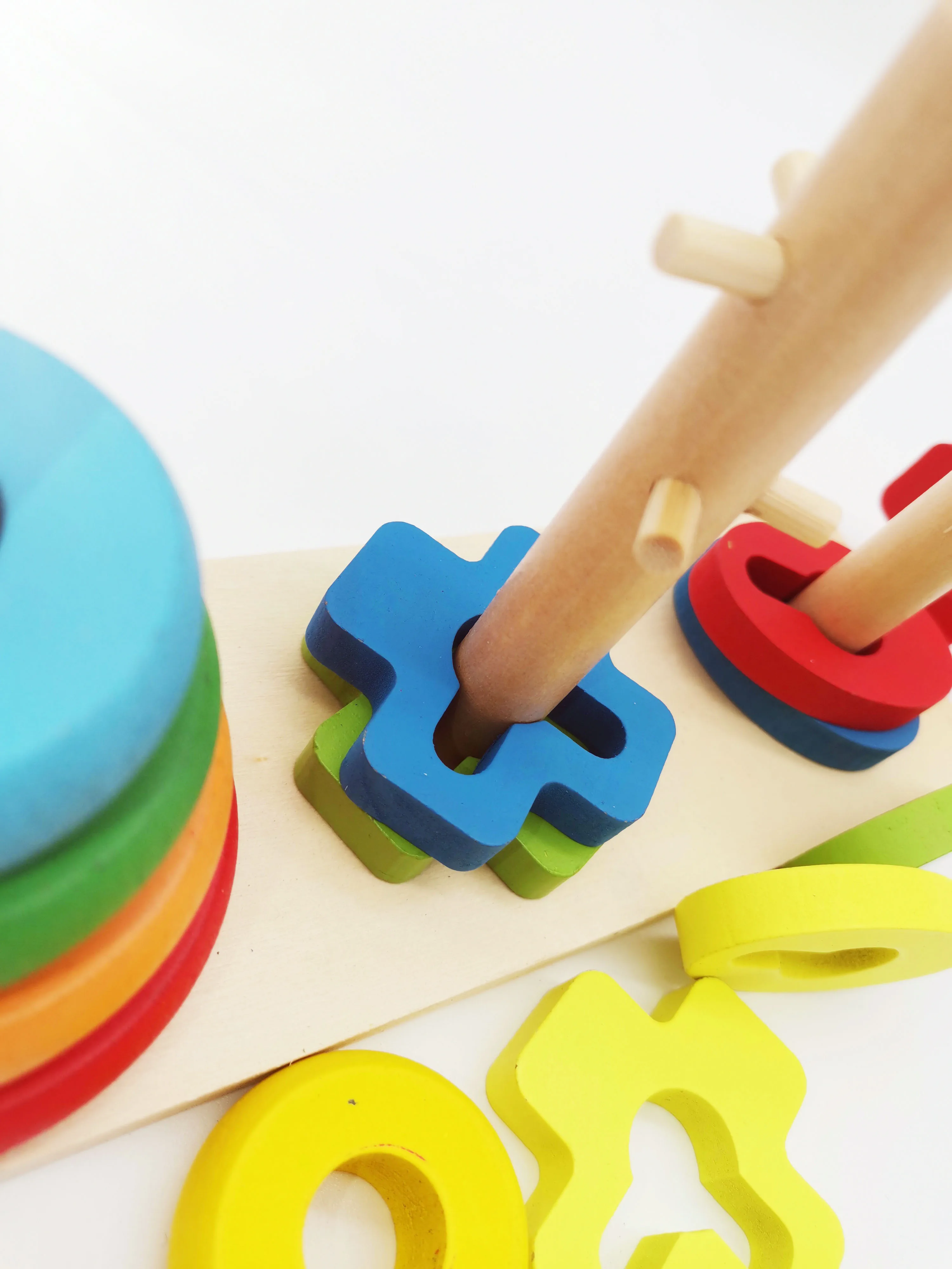Montessori Geometry Set Tower Early Education Set Of Column Blocks Wooden Color Shape Cognition Enlightenment Toys For Children
Montessori Geometry Set Tower Early Education Set Of Column Blocks Wooden Color Shape Cognition Enlightenment Toys For Children