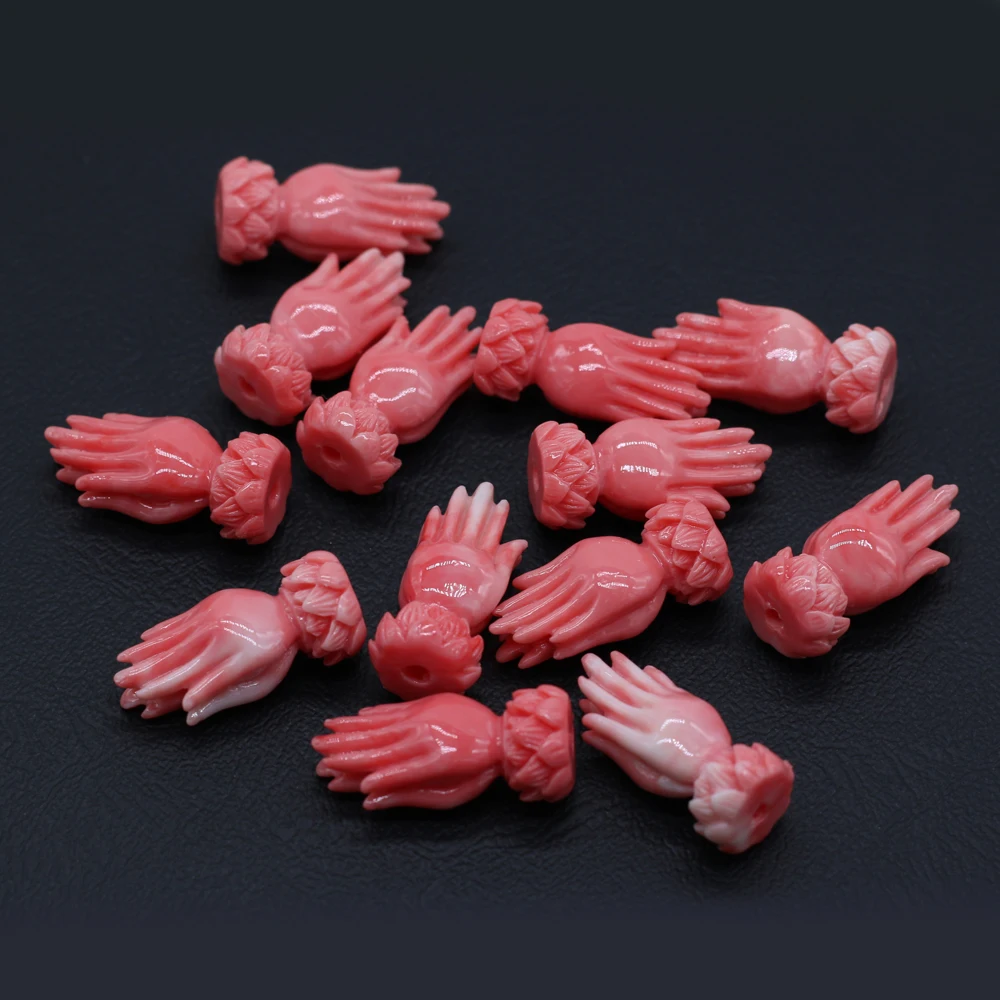 Hot Selling Pink Synthetic Coral Beads Bergamot Loose Beads for Handmade Jewelry Making DIY Charm Necklace Bracelet 10pcs/lot
Hot Selling Pink Synthetic Coral Beads Bergamot Loose Beads for Handmade Jewelry Making DIY Charm Necklace Bracelet 10pcs/lot