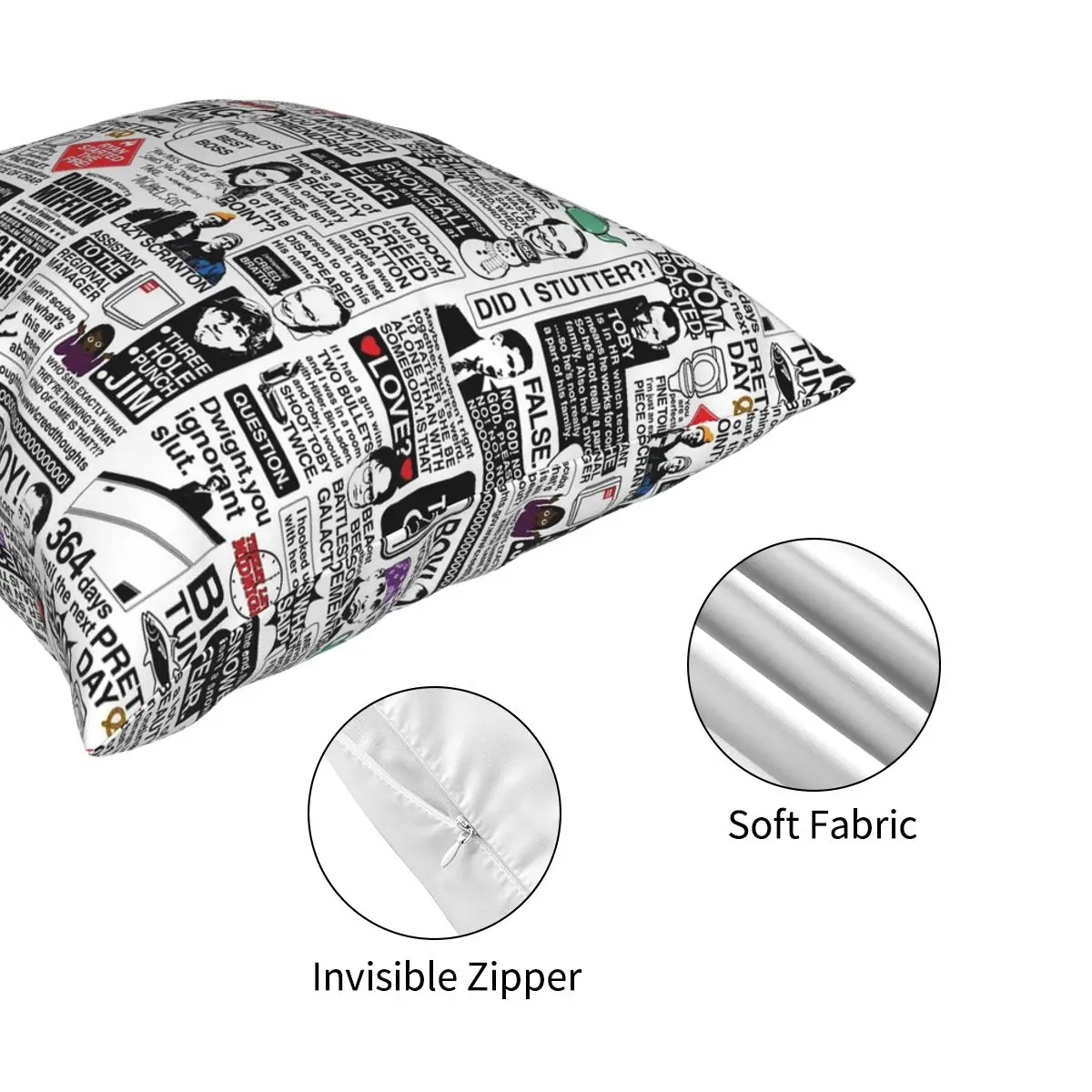 Wise Words From The Office Square Pillowcase Polyester Creative Zip Decor Throw Pillow Case Car Cushion Case 45*45cm
Wise Words From The Office Square Pillowcase Polyester Creative Zip Decor Throw Pillow Case Car Cushion Case 45*45cm