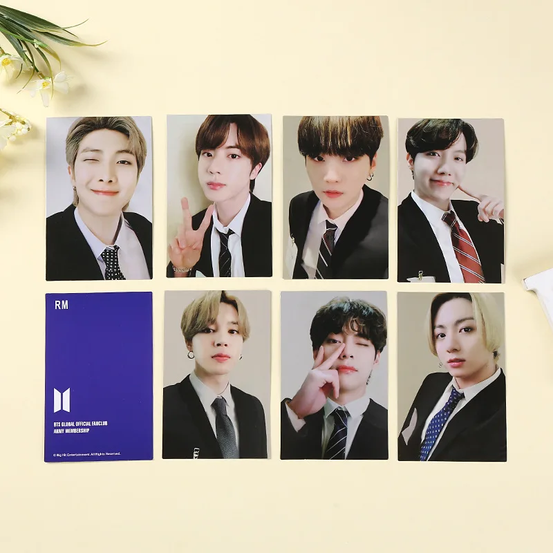 KPOP Bangtan Boys 8th Global Fanclub персонаж джиминь Цзинь JUNGKOOK RM SUGA V JHOPE Коллекционная открытка фотооткрытка XJ149
KPOP Bangtan Boys 8th Global Fanclub персонаж джиминь Цзинь JUNGKOOK RM SUGA V JHOPE Коллекционная открытка фотооткрытка XJ149