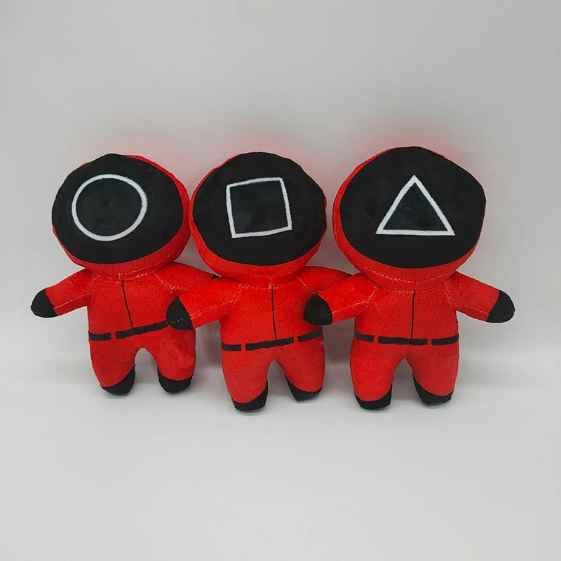 Anime Squid Game Plush Toys Round Six Kawaii Cartoon Masked Men Plush Dolls Collections Gifts
Anime Squid Game Plush Toys Round Six Kawaii Cartoon Masked Men Plush Dolls Collections Gifts