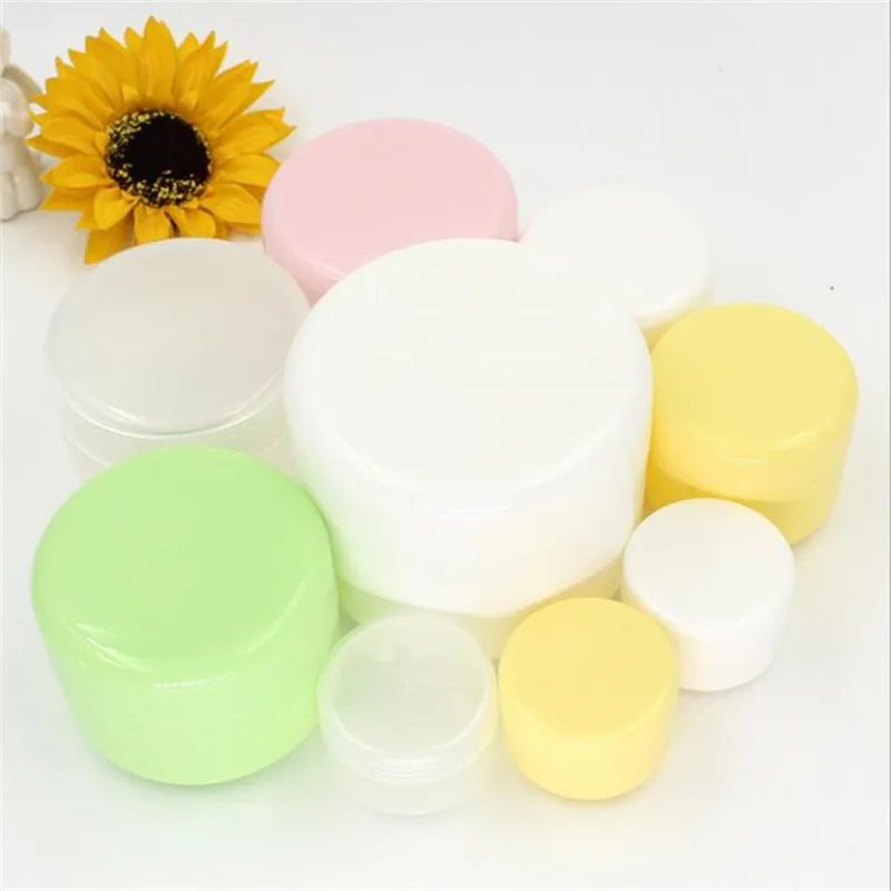 1PCS Refillable B ottles Plastic Empty Makeup Jar Pot Travel Face Cream/Lotion/Cosmetic Container 5 random color
1PCS Refillable B ottles Plastic Empty Makeup Jar Pot Travel Face Cream/Lotion/Cosmetic Container 5 random color