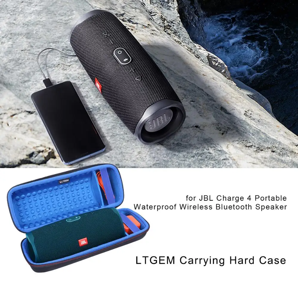 LTGEM EVA Hard Case for JBL Charge 4 Portable Waterproof Wireless Bluetooth Speaker
LTGEM EVA Hard Case for JBL Charge 4 Portable Waterproof Wireless Bluetooth Speaker