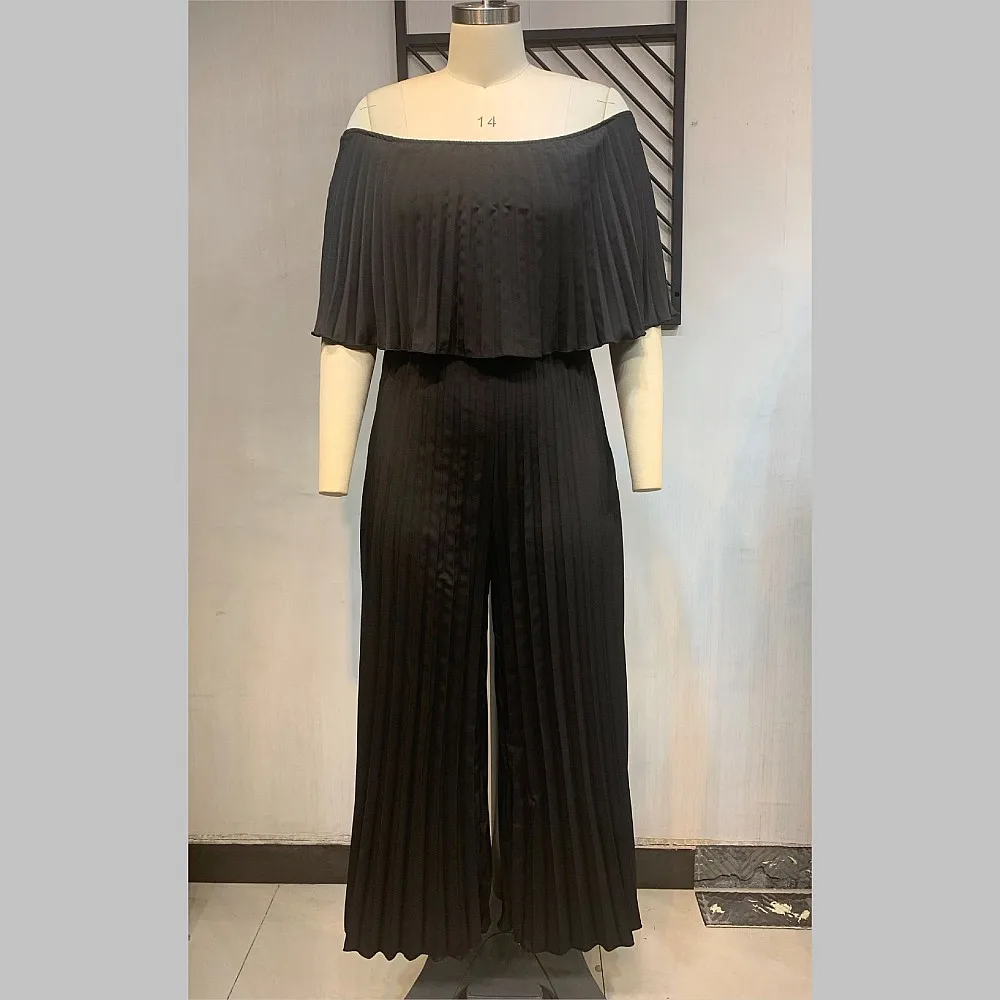 2021 Fashion Dashiki Jumpsuit African Clothing Women's One-Shoulder Pleated Loose Wide Leg Pants Jumpsuit (No Belt)
2021 Fashion Dashiki Jumpsuit African Clothing Women's One-Shoulder Pleated Loose Wide Leg Pants Jumpsuit (No Belt)