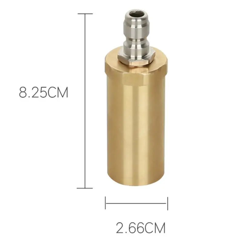 High Pressure Pure Copper Rotary Nozzle 3600PSI Domestic 360 Degree Ceramic Spool Wash Nozzle Car Washing Tool Accessories
High Pressure Pure Copper Rotary Nozzle 3600PSI Domestic 360 Degree Ceramic Spool Wash Nozzle Car Washing Tool Accessories