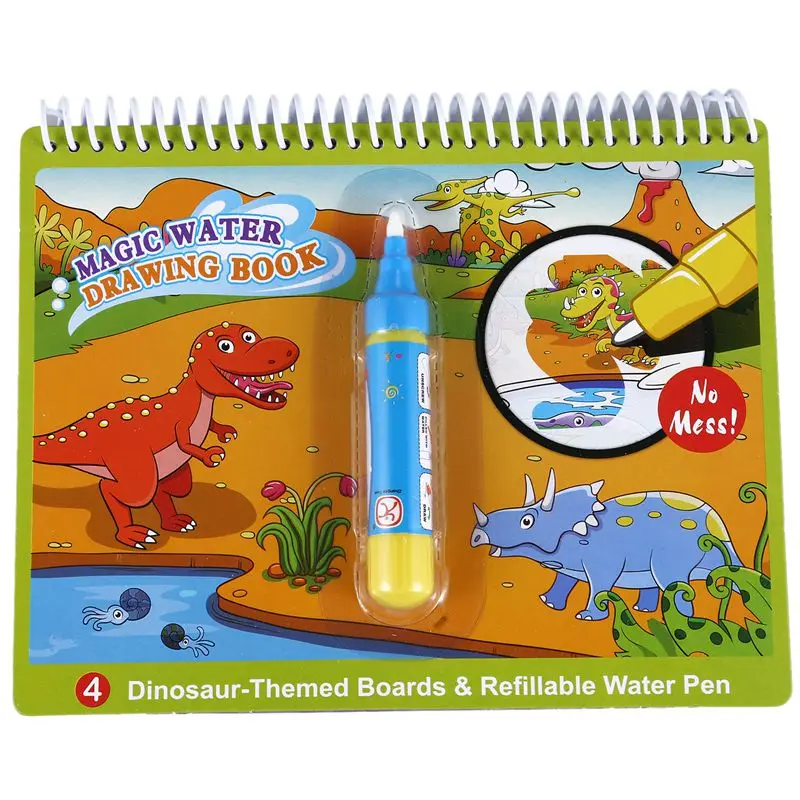 COOLPLAY Magic Water Drawing Book Coloring Book Doodle with Magic Pen Painting Drawing Board For Kids Toys Toy Birthday Gift din
COOLPLAY Magic Water Drawing Book Coloring Book Doodle with Magic Pen Painting Drawing Board For Kids Toys Toy Birthday Gift din