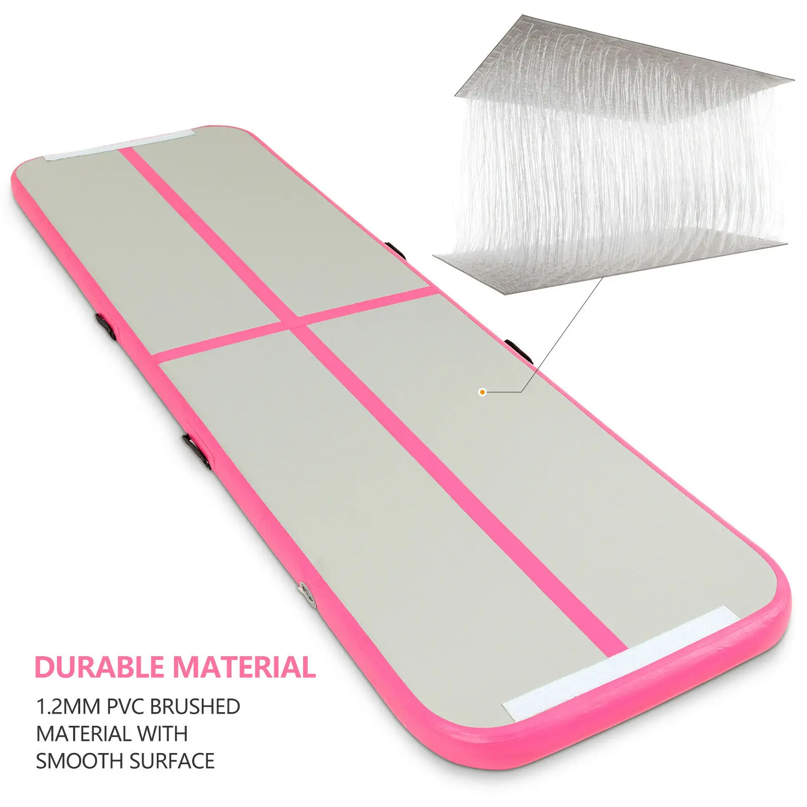 20ft 6M Inflatable Gymnastics Air Track Tumbling Mat 8 inches Thickness Airtrack Mats for Home Use/Training/Cheerleading/Water
20ft 6M Inflatable Gymnastics Air Track Tumbling Mat 8 inches Thickness Airtrack Mats for Home Use/Training/Cheerleading/Water