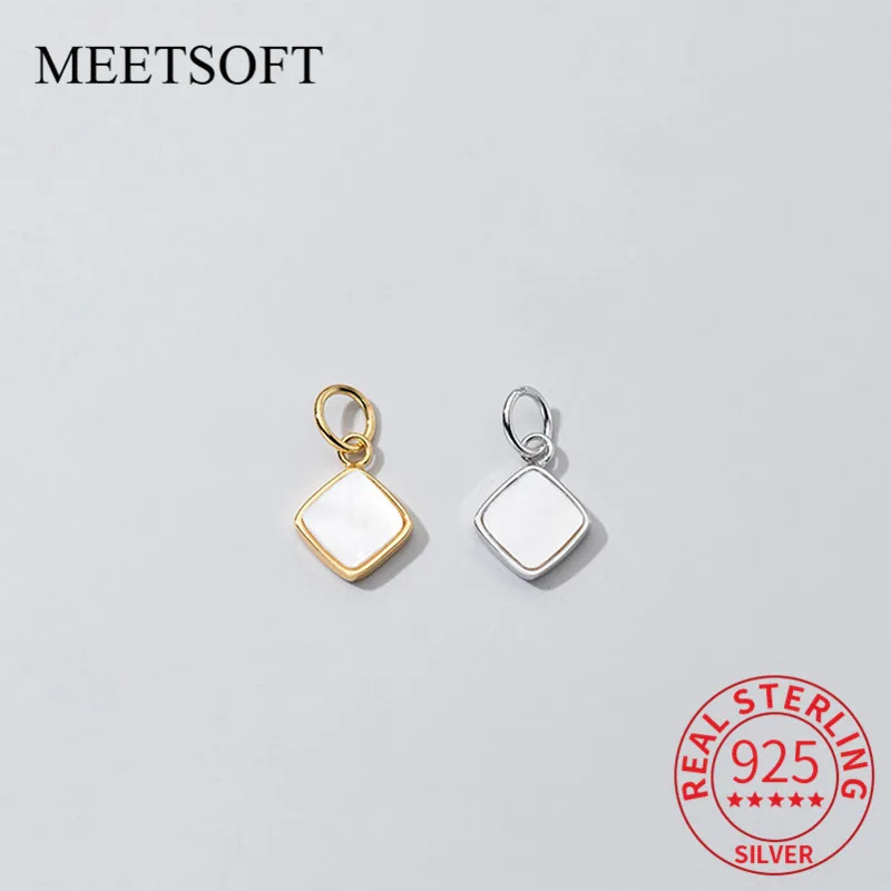 MEETSOFT классическое ожерелье из серебра 925 пробы с белыми ракушками, подвески «сделай сам», ожерелье ручной работы, Изящные Ювелирные изделия,... 
MEETSOFT классическое ожерелье из серебра 925 пробы с белыми ракушками, подвески «сделай сам», ожерелье ручной работы, Изящные Ювелирные изделия,...