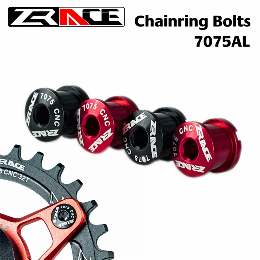 ZRACE 4pcs Chainring Bolts high strength for mountain road folding bike BMX MTB Double disc Screws CNC Chainwheel Screws
ZRACE 4pcs Chainring Bolts high strength for mountain road folding bike BMX MTB Double disc Screws CNC Chainwheel Screws