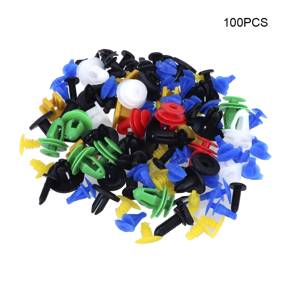 Mixed Auto Fastener 100Pcs/50Pcs Retainer Rivet Door Panel Vehicle Car Bumper Clips Interior Accessories Fender Liner Universal
Mixed Auto Fastener 100Pcs/50Pcs Retainer Rivet Door Panel Vehicle Car Bumper Clips Interior Accessories Fender Liner Universal