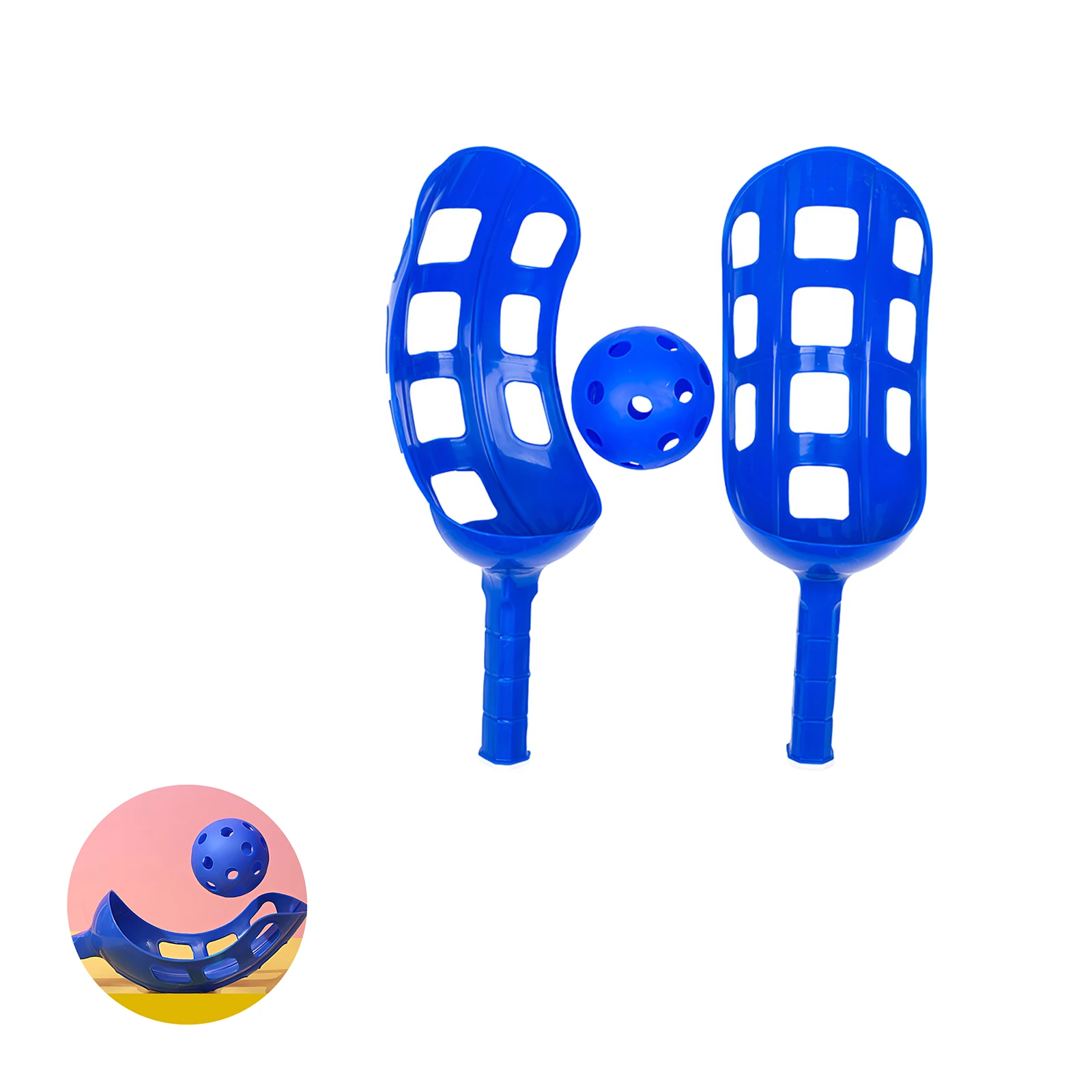 1pc Scoop Ball Plaything Blue Throwing And Catching Ball Game Catch Ball Toy Interactive Catch Ball Interaction Toy Kids Sports
1pc Scoop Ball Plaything Blue Throwing And Catching Ball Game Catch Ball Toy Interactive Catch Ball Interaction Toy Kids Sports