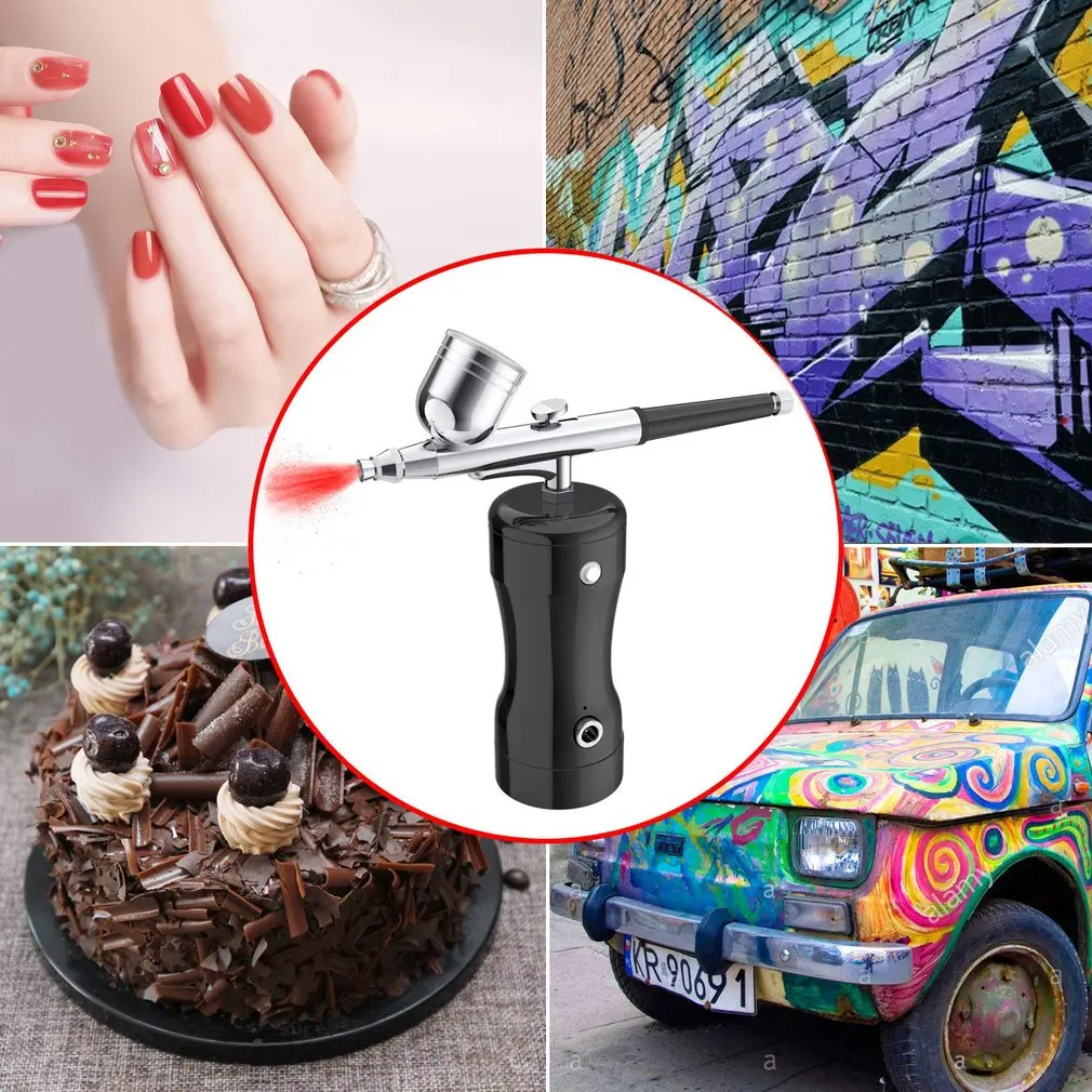 MultiPurpose Cordles Mini Airbrush Set Spray Pump Gen Pen Air Compressor Kit Portable Air Brush Set Spray Model Nail Accessories
MultiPurpose Cordles Mini Airbrush Set Spray Pump Gen Pen Air Compressor Kit Portable Air Brush Set Spray Model Nail Accessories