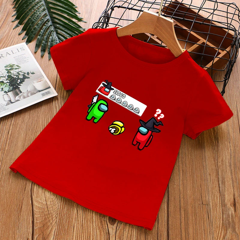 Among Us T-Shirt Game the United States for Kids Funny CartoonT Werewolf kill T-shirts,Boys Girls Costume, Novelty of 2021
Among Us T-Shirt Game the United States for Kids Funny CartoonT Werewolf kill T-shirts,Boys Girls Costume, Novelty of 2021