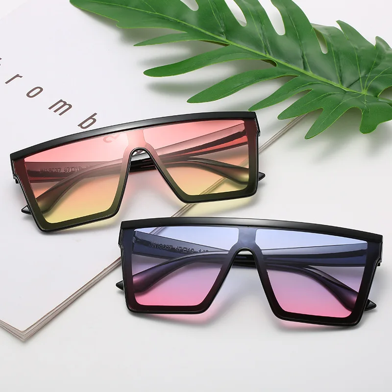New and Unique Colorful Film Sunglasses Men's Anti-ultraviolet Glasses Fashion Women's Large Frame Glasses Street Cool Glasses
New and Unique Colorful Film Sunglasses Men's Anti-ultraviolet Glasses Fashion Women's Large Frame Glasses Street Cool Glasses