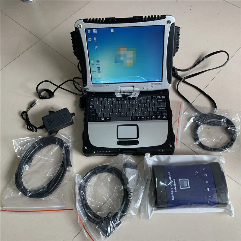 OBD2 Scanner G-M MDI auto diagnostic tool with GDS 2 Mulit-Languages + TECH2WIN SSD in Used Laptop CF-19 4G Computer All Ready
OBD2 Scanner G-M MDI auto diagnostic tool with GDS 2 Mulit-Languages + TECH2WIN SSD in Used Laptop CF-19 4G Computer All Ready