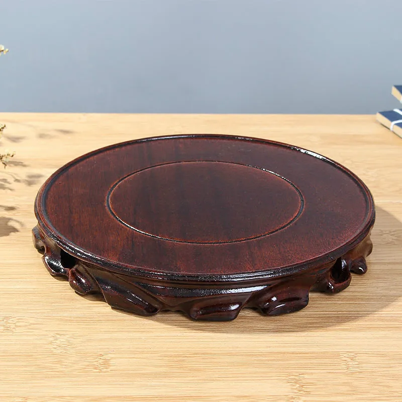 6-30cm Diameter Real Solid Wood Carving Vase Base Stone Buddha Incense Flowerpot Wood Carving Teapot Base
6-30cm Diameter Real Solid Wood Carving Vase Base Stone Buddha Incense Flowerpot Wood Carving Teapot Base