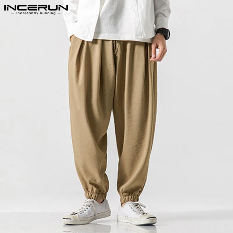 Мужские повседневные штаны, джоггеры, однотонная винтажная уличная одежда 2021, мужские шаровары на шнуровке, свободные брюки в китайском сти...
Мужские повседневные штаны, джоггеры, однотонная винтажная уличная одежда 2021, мужские шаровары на шнуровке, свободные брюки в китайском сти...