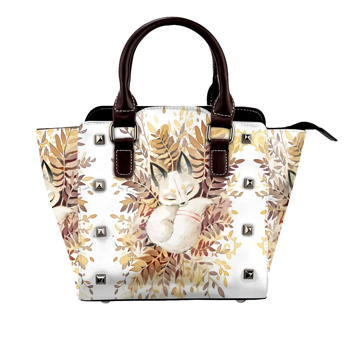 Slumber Fox Shoulder Bag Leaves Autumn Fall Aesthetic Leather Handbag Shopping Woman Gifts Bags
Slumber Fox Shoulder Bag Leaves Autumn Fall Aesthetic Leather Handbag Shopping Woman Gifts Bags