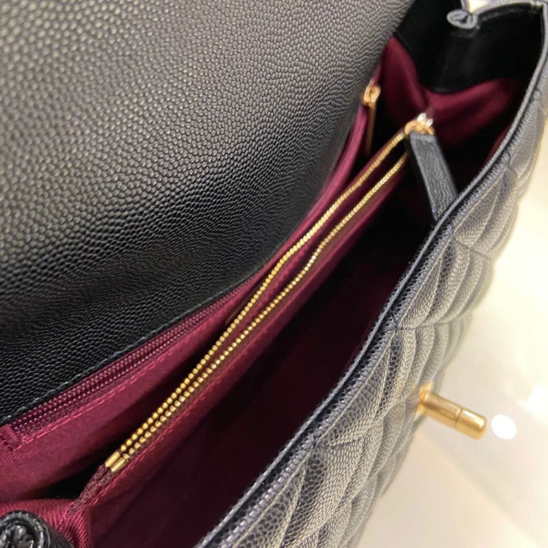 2021 Ms Caviar Leather Handbags Top Designers Customized Luxury Handbags Fashion Small Incense
2021 Ms Caviar Leather Handbags Top Designers Customized Luxury Handbags Fashion Small Incense