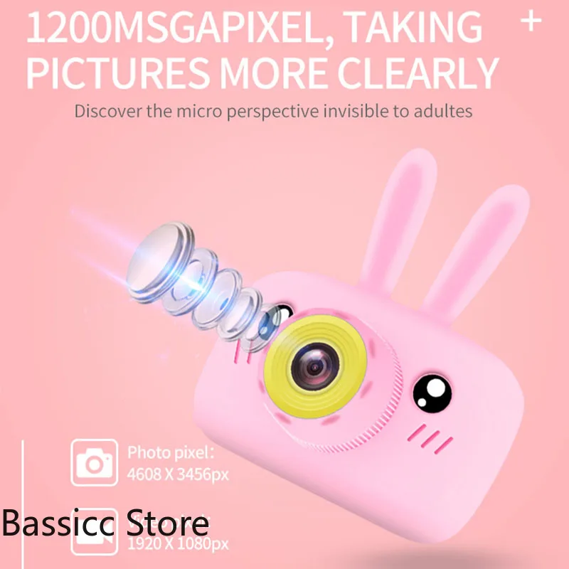 Kids Camera Digital Camera 1080P Camera Children's Camera Mini Camera Kids Toy Gift Children Educational Toy Camera For Girl boy
Kids Camera Digital Camera 1080P Camera Children's Camera Mini Camera Kids Toy Gift Children Educational Toy Camera For Girl boy