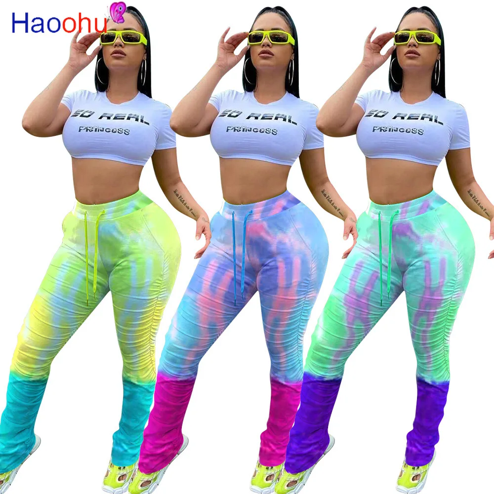 HAOOHU Sexy Plus Size Stacked Sweatpants Women Stretch Leggings Pleated Pants Elastic High Waisted Drawstring Ruched Trousers
HAOOHU Sexy Plus Size Stacked Sweatpants Women Stretch Leggings Pleated Pants Elastic High Waisted Drawstring Ruched Trousers