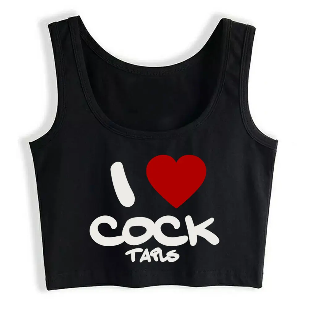 Boho Crop Top I Love Cock Tails Cool Harajuku Cotton Y2k Tops Womens Tops blusas mujer de moda 2021 verano Gym Tank Top Women
Boho Crop Top I Love Cock Tails Cool Harajuku Cotton Y2k Tops Womens Tops blusas mujer de moda 2021 verano Gym Tank Top Women