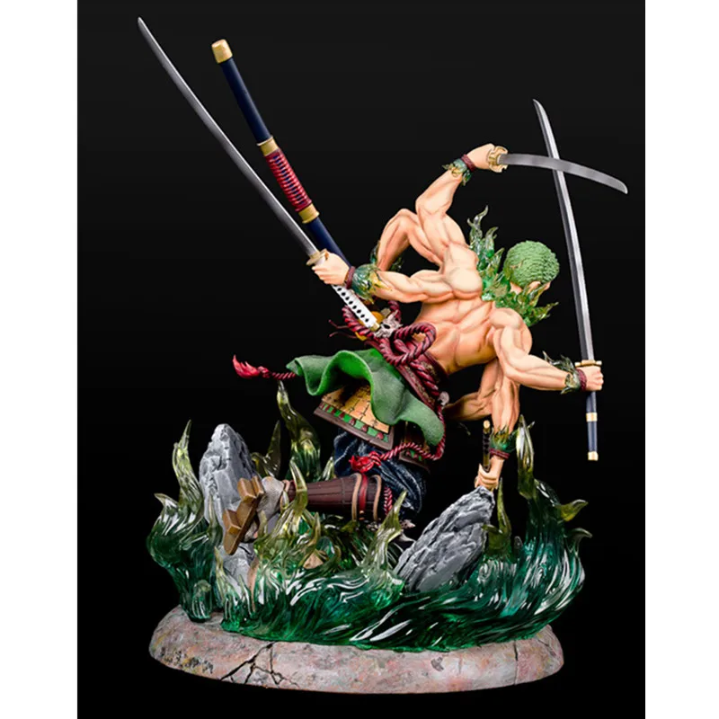 12" Anime ONE PIECE Roronoa Zoro Hyakkiyakou Asura Onigumo GK Statue Portrait Box Action Figure Collectible Model Toy Gift K215
12" Anime ONE PIECE Roronoa Zoro Hyakkiyakou Asura Onigumo GK Statue Portrait Box Action Figure Collectible Model Toy Gift K215