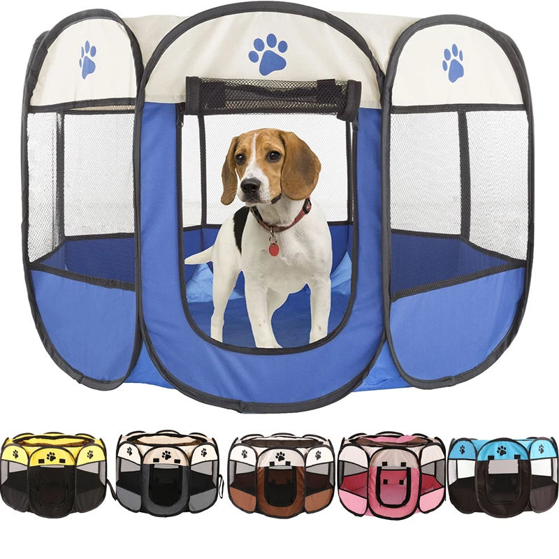 Portable Folding Pet Tent Dog House Octagonal Cage For Cat Tent Playpen Puppy Kennel Easy Operation Fence Outdoor Big Dogs House
Portable Folding Pet Tent Dog House Octagonal Cage For Cat Tent Playpen Puppy Kennel Easy Operation Fence Outdoor Big Dogs House