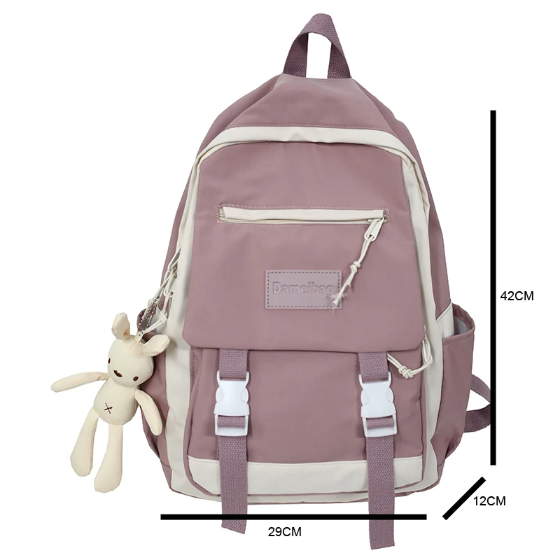 Female Harajuku Book Backpack Cute Women School Bags For Teenage Girl Waterproof Nylon Kawaii Backpack Ladies Luxury Student Bag
Female Harajuku Book Backpack Cute Women School Bags For Teenage Girl Waterproof Nylon Kawaii Backpack Ladies Luxury Student Bag