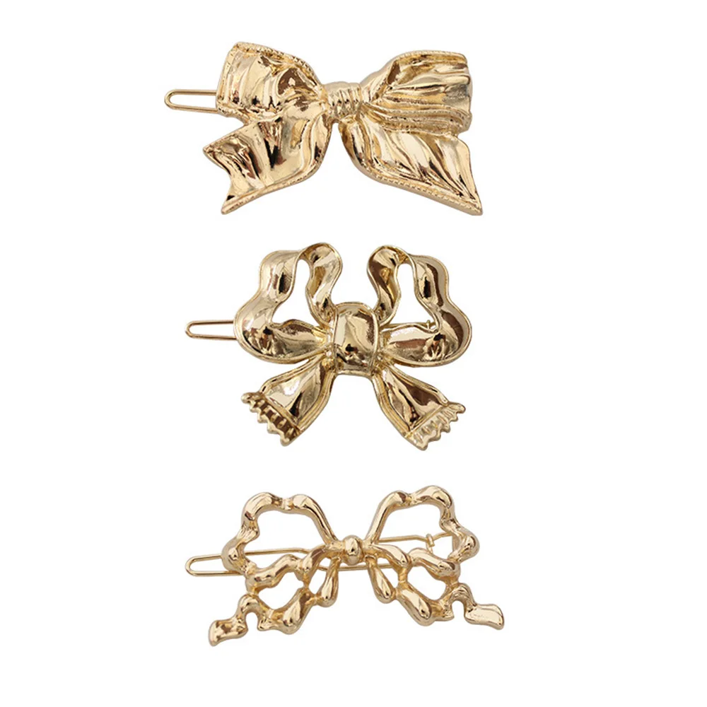 Vintage Hairpins Metal Bow Knot Hollow Hair Barrettes Girls Women Gold Metal Hair Clip Hair Accessories Hairgrips
Vintage Hairpins Metal Bow Knot Hollow Hair Barrettes Girls Women Gold Metal Hair Clip Hair Accessories Hairgrips