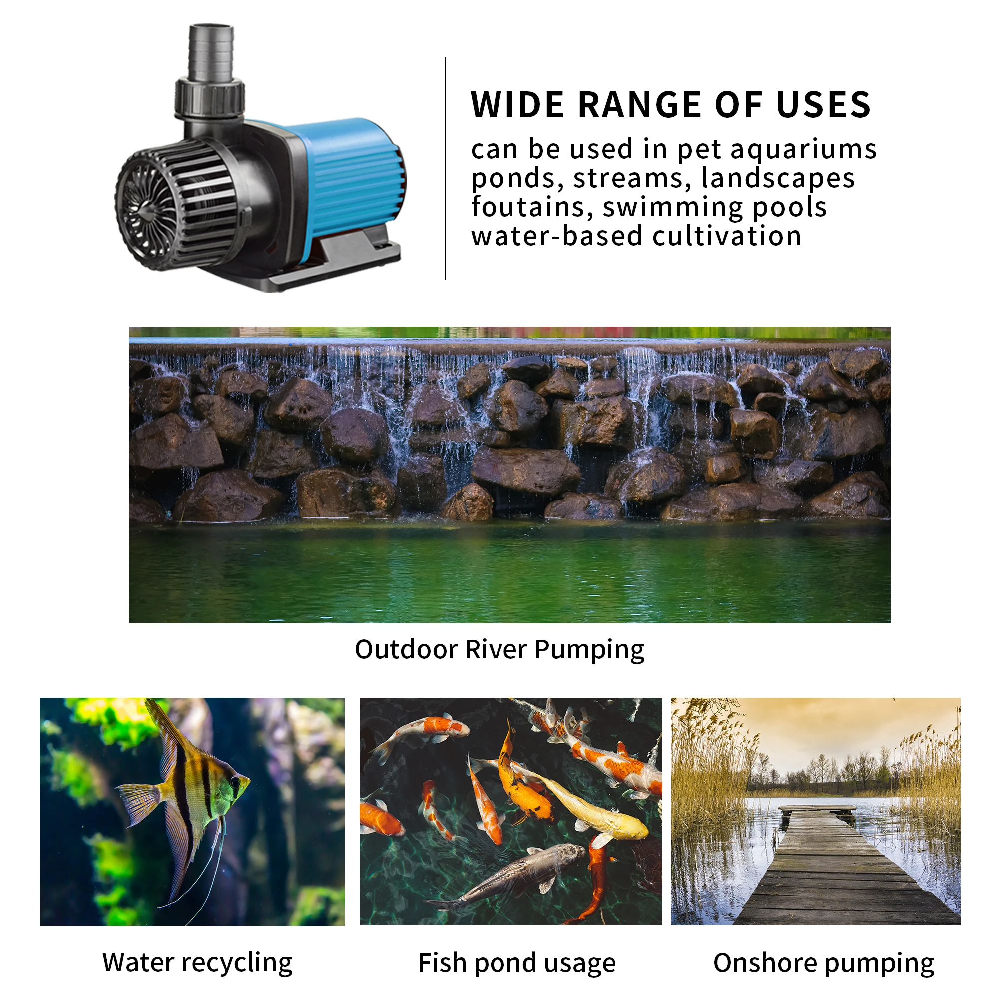 2020 new mold BPL-12000 Great quality Amphibious Water Pumps for fish pond
2020 new mold BPL-12000 Great quality Amphibious Water Pumps for fish pond