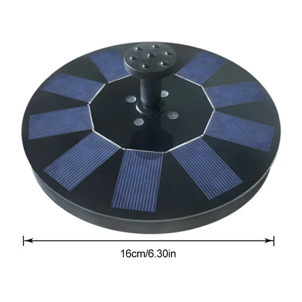 Solar Pump Fountain 5V/1.4W Birdbath Solar Fountain With 4 Nozzles For Bird Bath Garden, Pond Swimming Pool Outdoor
Solar Pump Fountain 5V/1.4W Birdbath Solar Fountain With 4 Nozzles For Bird Bath Garden, Pond Swimming Pool Outdoor