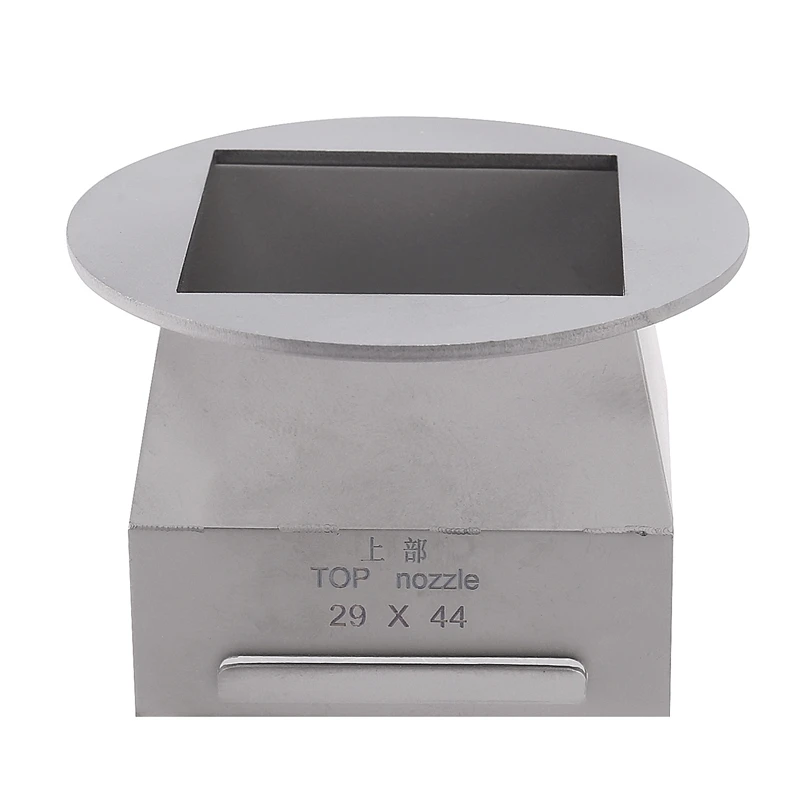 BGA Nozzle, CPU Nozzle 29 x 44mm BGA Generation Rework Station Nozzle, CPU Welding, Upper Part (High 40mm)
BGA Nozzle, CPU Nozzle 29 x 44mm BGA Generation Rework Station Nozzle, CPU Welding, Upper Part (High 40mm)