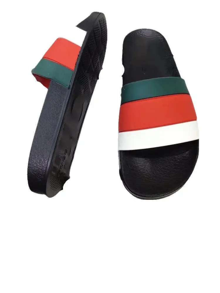 

Luxurys Designer Slipper WATERFRONT MULE Men Women Slides Sandals Designer Shoes Black Brown White Summer Flat Damier Graphite