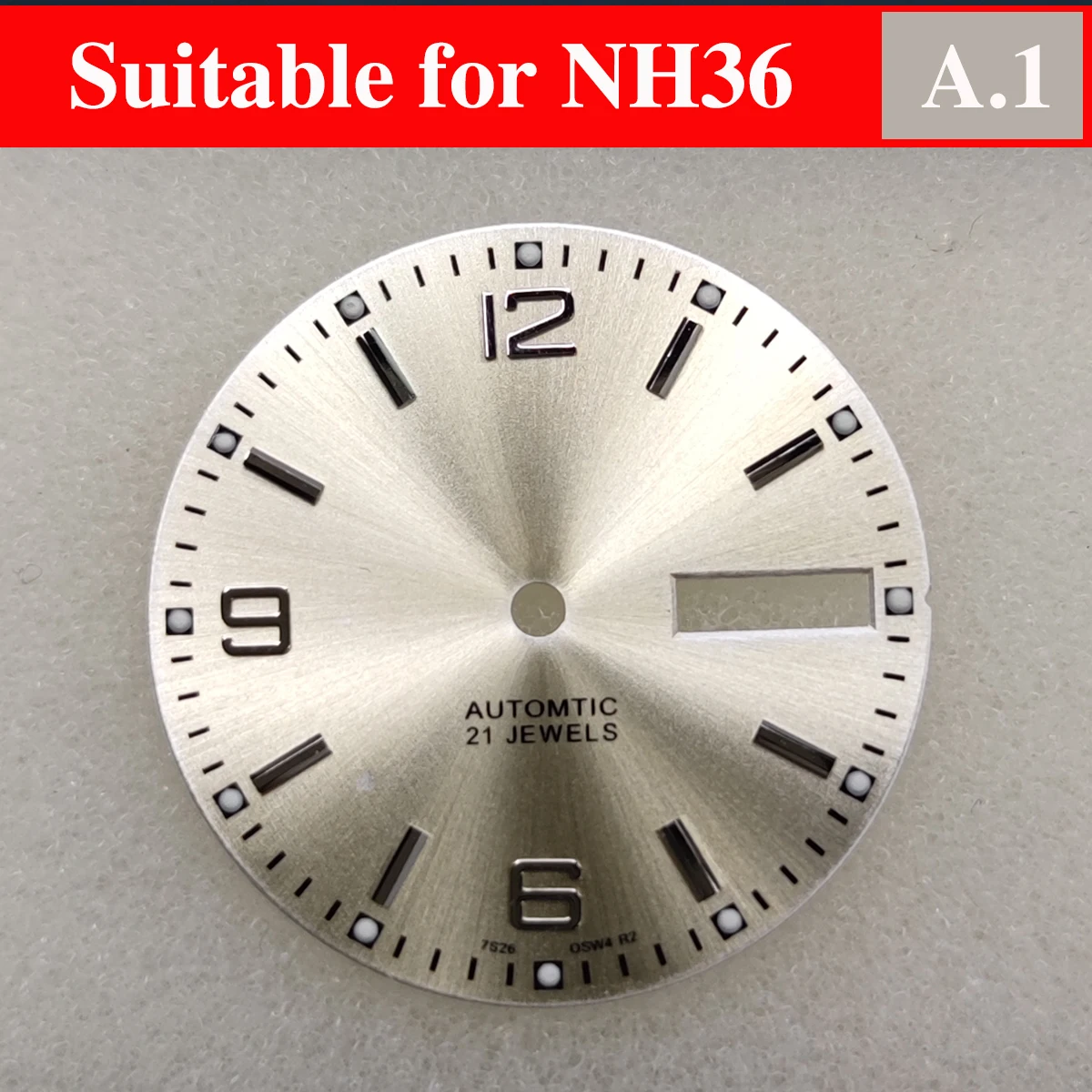 NH36 Dial 28.5mm Laser Dial Super Luminous For NH36 Movement Modification Accessories
NH36 Dial 28.5mm Laser Dial Super Luminous For NH36 Movement Modification Accessories