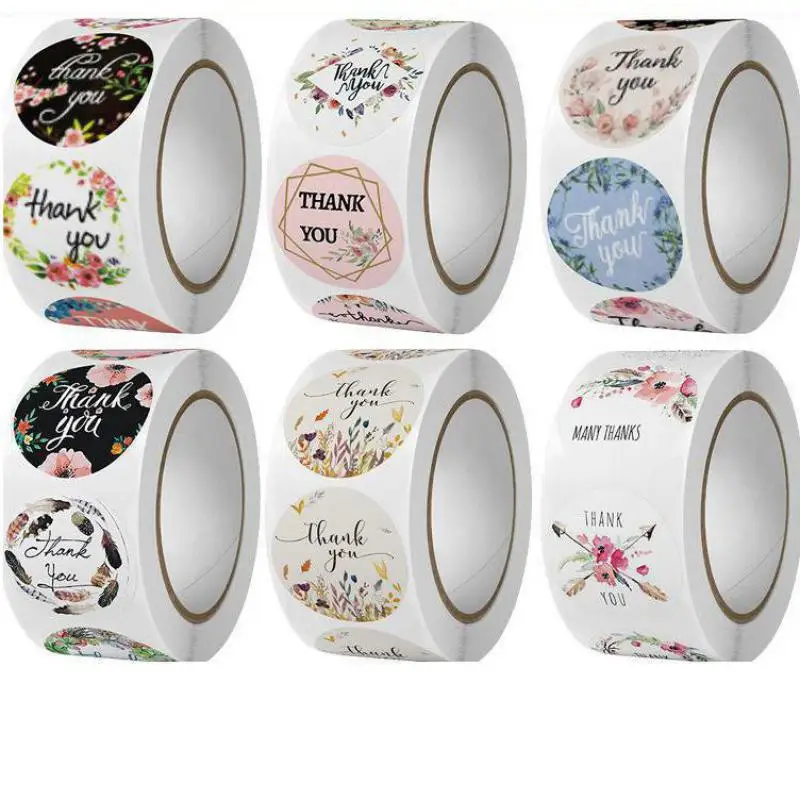 Floral Thank You Stickers, 500pcs Round Labels for Business,Wedding,Party,Online Retailers, Boutiques, Bags,Boxes and Envelope
Floral Thank You Stickers, 500pcs Round Labels for Business,Wedding,Party,Online Retailers, Boutiques, Bags,Boxes and Envelope