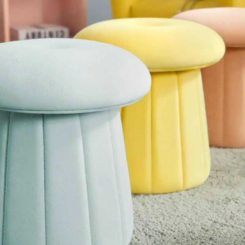 Living Room Furniture Household Low Stool Creative Flannelette Lovely Mushroom Cartoon Non-slip Children
Living Room Furniture Household Low Stool Creative Flannelette Lovely Mushroom Cartoon Non-slip Children