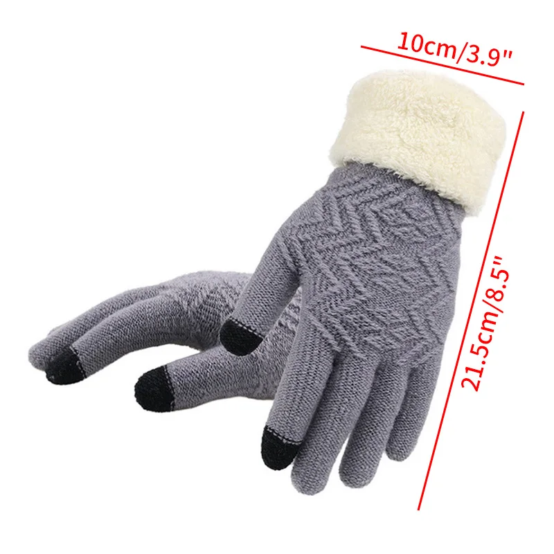 Sale Winter Gloves Touch Screen Female Mittens Thicken Full Finger Gloves Stretch Knit Warm Cycling Driving Mittens OutdoorSale
Sale Winter Gloves Touch Screen Female Mittens Thicken Full Finger Gloves Stretch Knit Warm Cycling Driving Mittens OutdoorSale