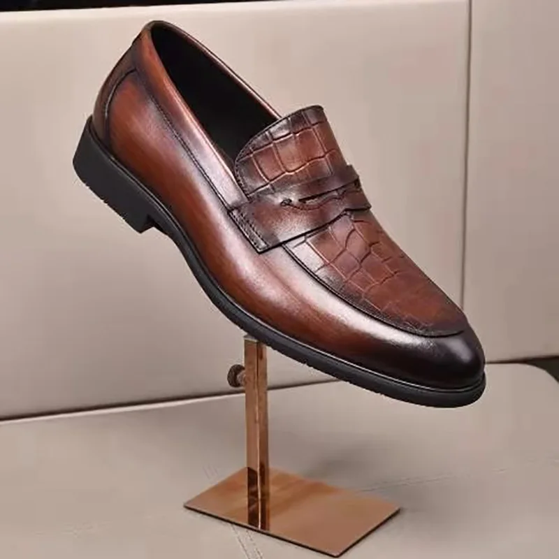 Men Casual Shoes Mens Luxury Shoes Men Designer Male Shoes Business Shoes Cowhide High Quality Genuine Leather Spring Autumn
Men Casual Shoes Mens Luxury Shoes Men Designer Male Shoes Business Shoes Cowhide High Quality Genuine Leather Spring Autumn