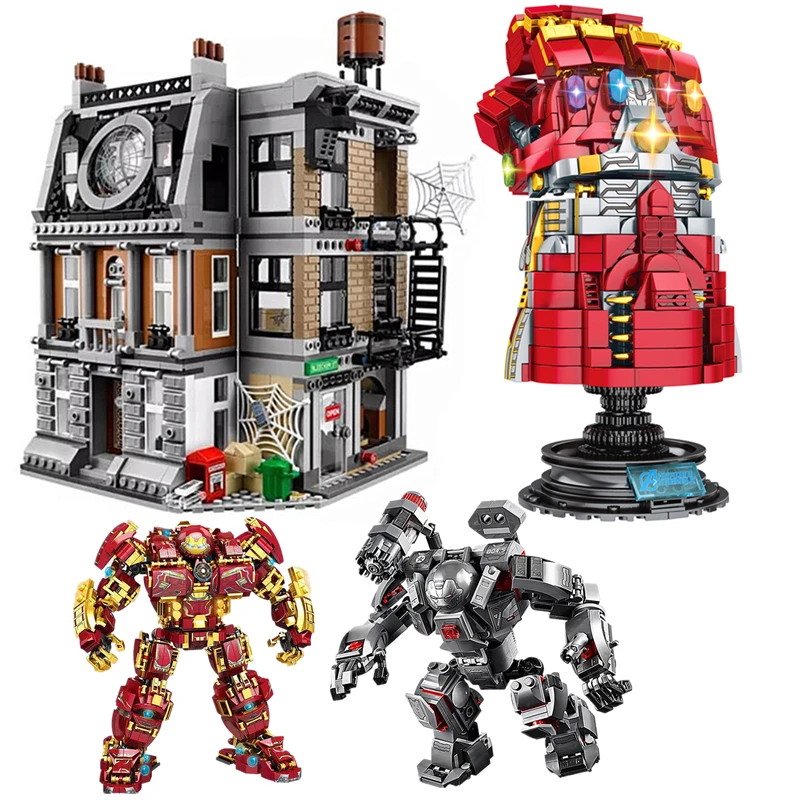 New Marvel Avengers Character Building Blocks Weapon Shield Toy Hulk Steel Mecha Glove Handguard Block Brick Children's Gift
New Marvel Avengers Character Building Blocks Weapon Shield Toy Hulk Steel Mecha Glove Handguard Block Brick Children's Gift