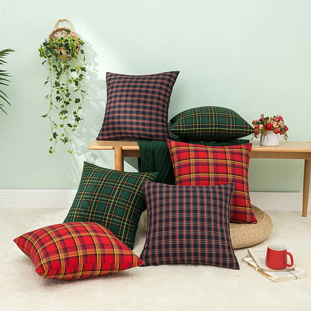 45X45cm Classic Scotch Plaids Red Throw Pillow Chrismas Cushion Decorative Sofa Pillow Case Sofa Cushion Cover Couch Cushion
45X45cm Classic Scotch Plaids Red Throw Pillow Chrismas Cushion Decorative Sofa Pillow Case Sofa Cushion Cover Couch Cushion