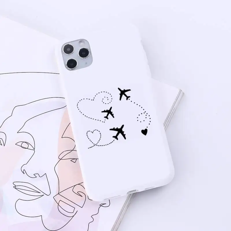 World Map Travel aircraft Love heart Phone Case Candy Color for iPhone 6 7 8 11 12 s mini pro X XS XR MAX Plus
World Map Travel aircraft Love heart Phone Case Candy Color for iPhone 6 7 8 11 12 s mini pro X XS XR MAX Plus