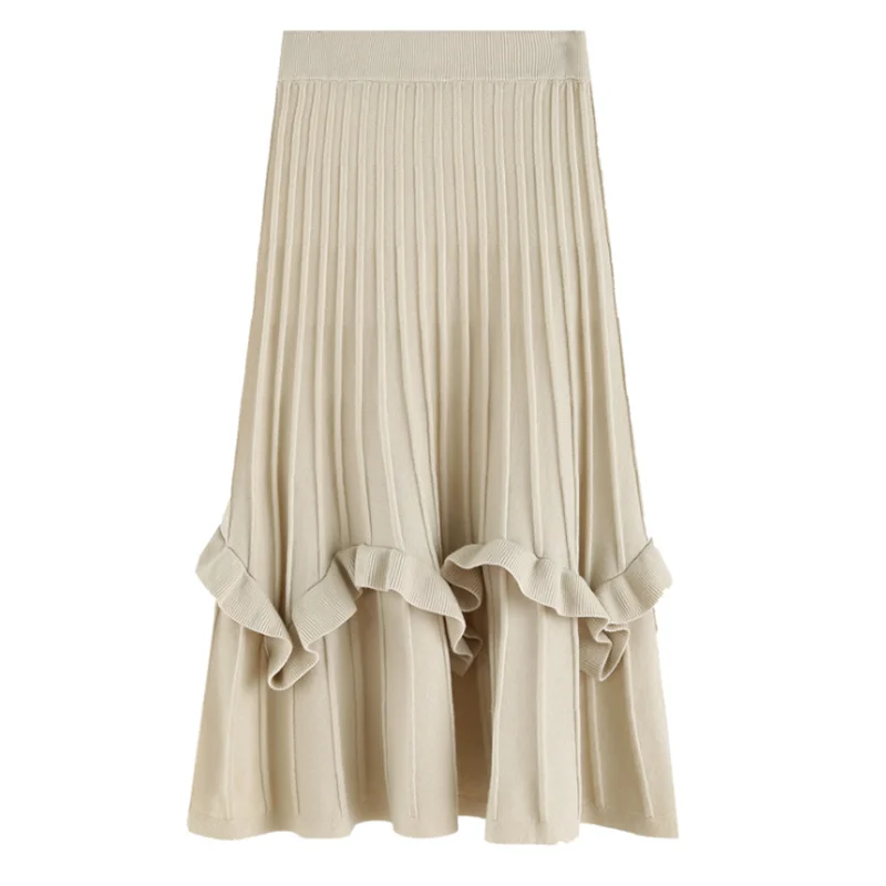 2020 Autumn & Winter New Korean Elastic High Waist Slimming Simple Casual Women Knitted Fishtail Skirt Long Skirt Free Shippig
2020 Autumn & Winter New Korean Elastic High Waist Slimming Simple Casual Women Knitted Fishtail Skirt Long Skirt Free Shippig