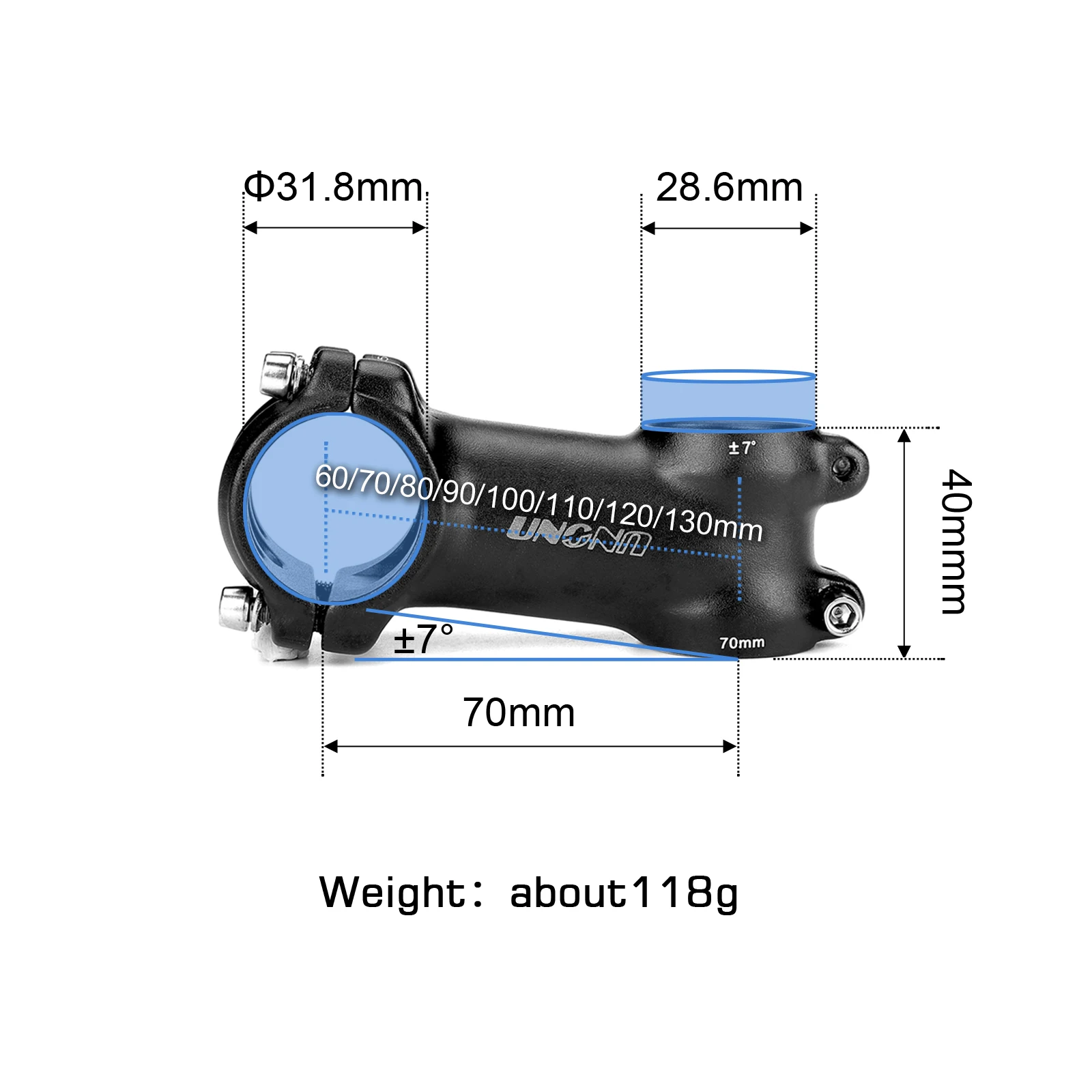Bike Stem Handlebar Riser 17 Degree MTB Bicycle Stem 31.8mm 60/70/80/90/100/110/120/130mm MTB Mountain Bicycle Parts
Bike Stem Handlebar Riser 17 Degree MTB Bicycle Stem 31.8mm 60/70/80/90/100/110/120/130mm MTB Mountain Bicycle Parts